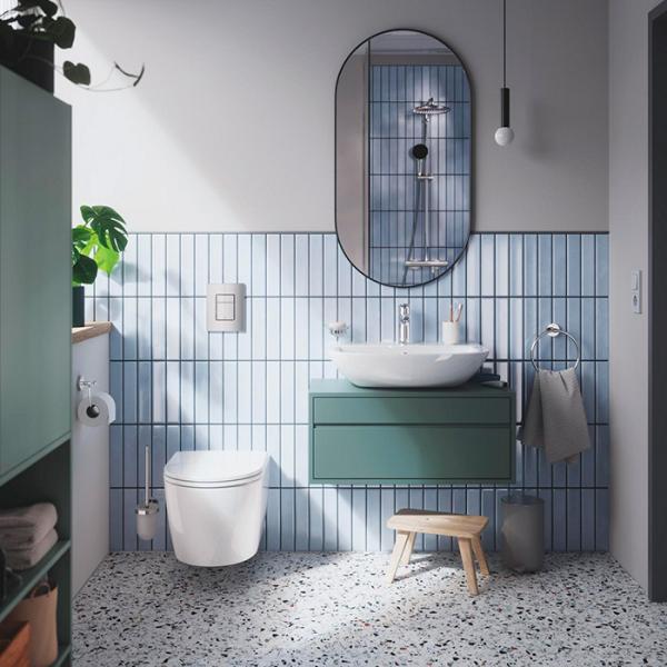 Grohe Start Round Ceramic væghængt toilet inkl sæde m/SoftClose og QuickRelease Grohe Start Round Ceramic væghængt toilet inkl sæde m/SoftClose og QuickRelease