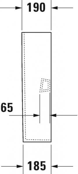 Duravit No. 1 s&oslash;jle til h&aring;ndvask