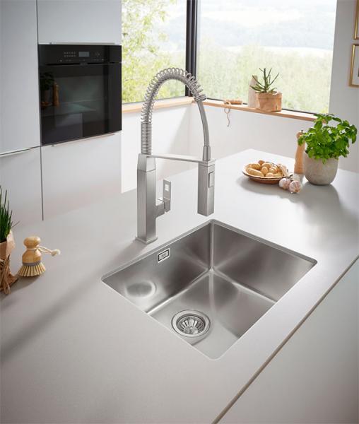 Grohe K700U k&oslash;kkenvask i rustfrit st&aring;l