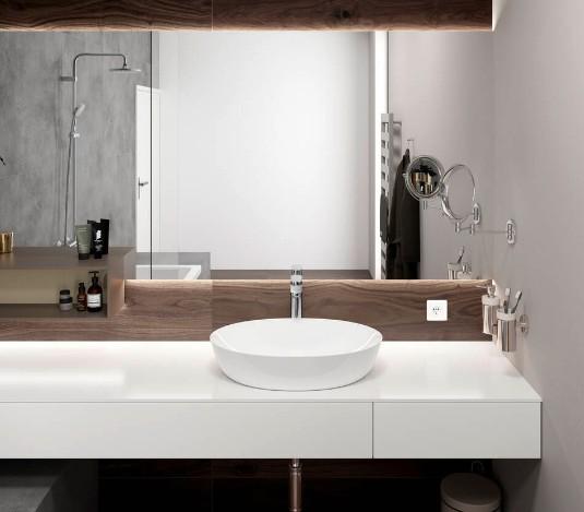 hansgrohe Vernis Blend h&aring;ndvaskarmatur 190 u/bundventil - Krom