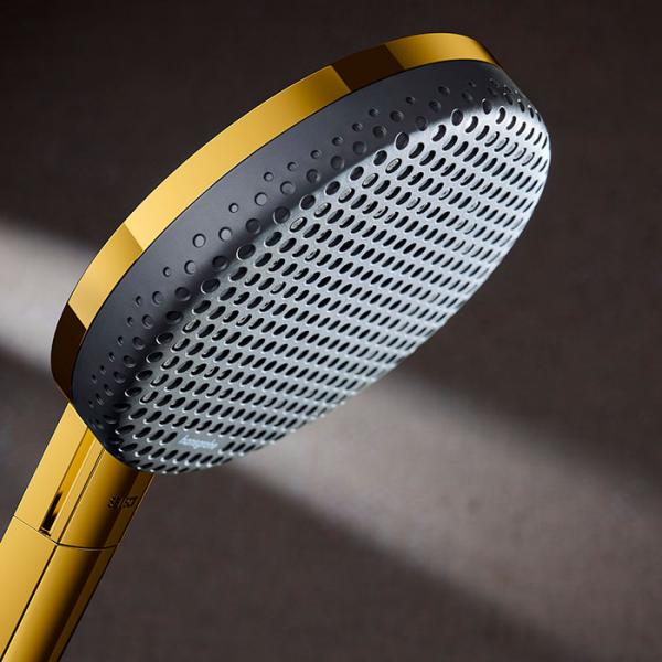 hansgrohe Raindance Alive S Puro Showerpipe 300 1jet m/EcoSmart - Poleret guld-optik