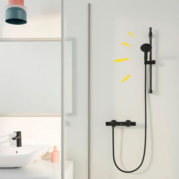 Grohe Vitalio Start 110 bruses&aelig;t 2 sprays m/WaterSaving - Mat sort