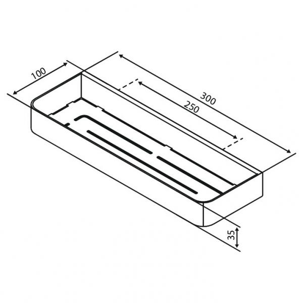 Damixa Zen pakke til bruseren - Mat sort Damixa Zen pakke til bruseren - Mat sort