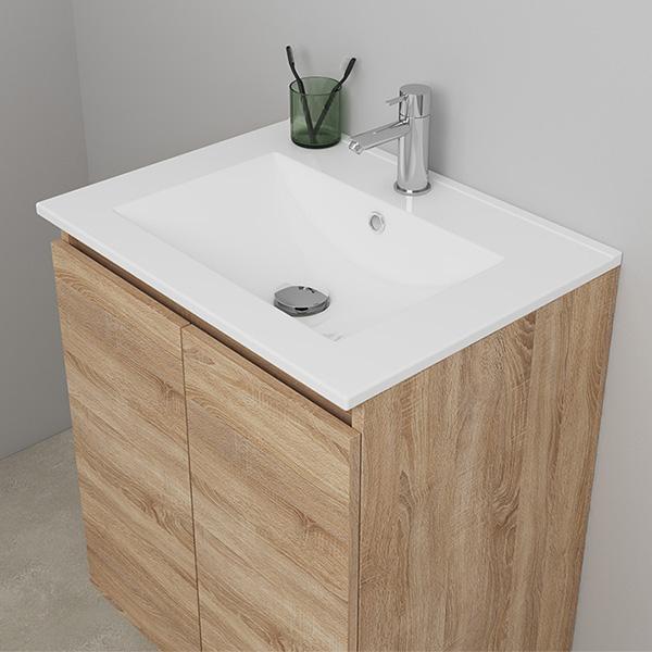 Sanibell Online 61 møbelsæt m/grebsfri låger - Bardolino eg - Flatpack Sanibell Online 61 møbelsæt m/grebsfri låger - Bardolino eg - Flatpack