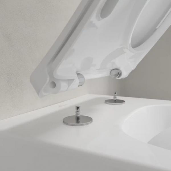 Villeroy & Boch Venticello Slimseat toiletsæde m/softclose og quick release Villeroy & Boch Venticello Slimseat toiletsæde m/softclose og quick release