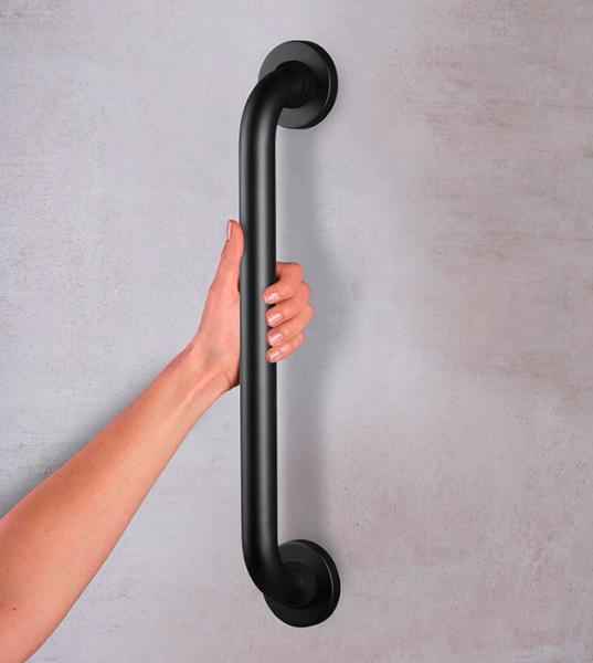 Ridder Assistent badekargreb - 45 cm - Sort alu