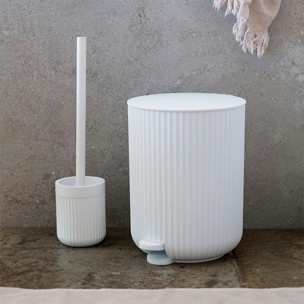 Beslagsboden Wave toiletbørste t/gulv - Mat hvid Beslagsboden Wave toiletbørste t/gulv - Mat hvid