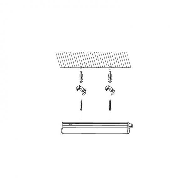 Eglo Dundry v&aelig;g- og loftslampe