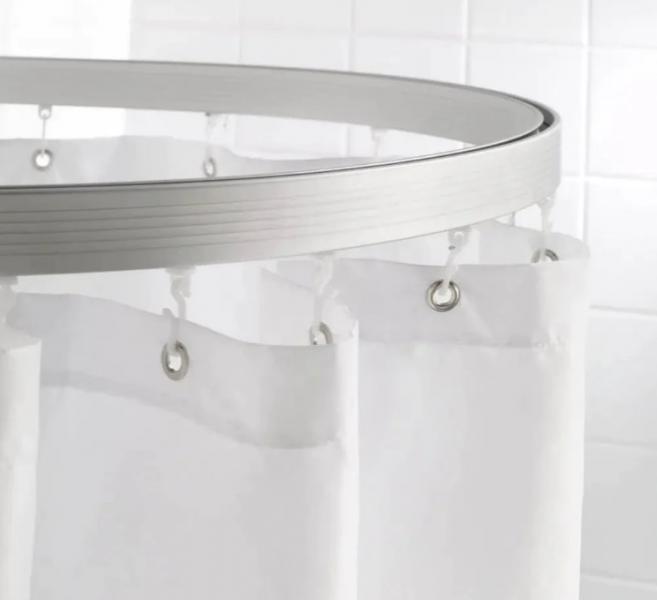 Hefe Bendy forh&aelig;ngsstang - Hvid