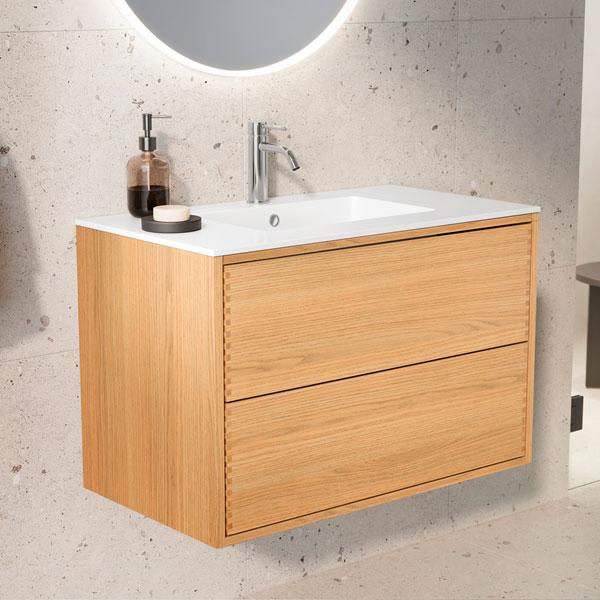 Strømberg Nordic Handcrafted 60 underskab m/skuffer - Natural oak Strømberg Nordic Handcrafted 60 underskab m/skuffer - Natural oak