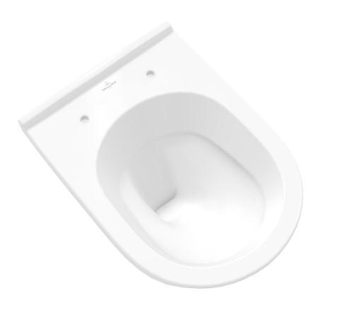 V&B O.novo Compact toiletpakke inkl. cisterne, hvid betjeningsplade og s&aelig;de m/ soft-close