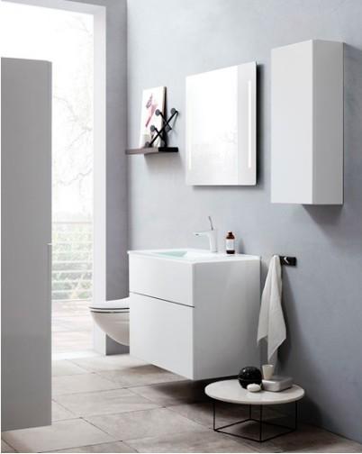 Dansani Luna vaskeskab 100x64 m/skuffer - Hvid mat Dansani Luna vaskeskab 100x64 m/skuffer - Hvid mat