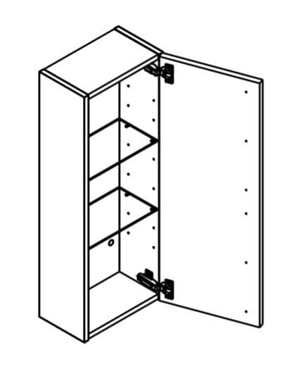 Dansani Luna Urban overskab - Venstreh&aelig;ngslet - Hvid mat