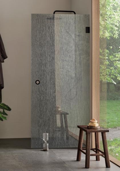 Hafa Infinity Lace brusedør 80 - Sort Hafa Infinity Lace brusedør 80 - Sort