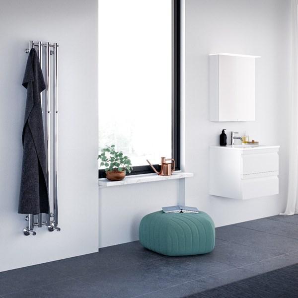 Strømberg Regus håndklædetørrer - 42x150 cm - Hvid Strømberg Regus håndklædetørrer - 42x150 cm - Hvid