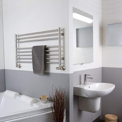 Str&oslash;mberg Linus H&aring;ndkl&aelig;det&oslash;rrer - 90,5x48 cm - Hvid