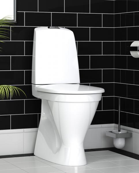 Gustavsberg Nautic 1546 toilet m/Hygienic Flush - H&oslash;j model