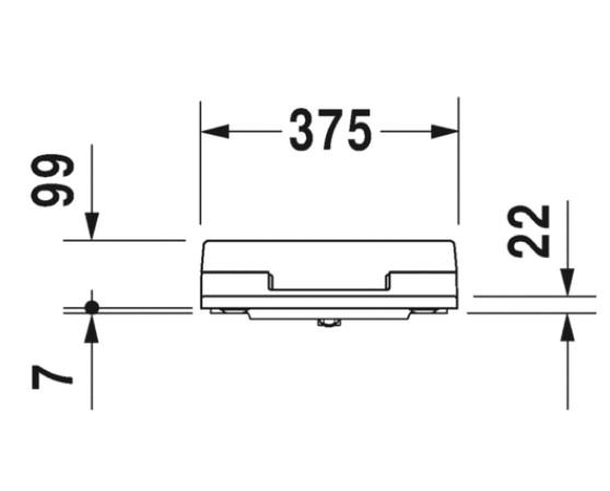 Duravit Sensowash Slim bidetsæde til Durastyle Duravit Sensowash Slim bidetsæde til Durastyle