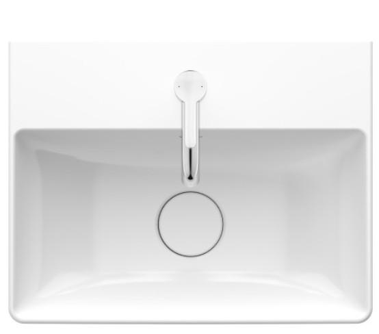 Duravit DuraSquare 45 håndvask t/væg eller møbel - Uden hanehul - Uden overløb Duravit DuraSquare 45 håndvask t/væg eller møbel - Uden hanehul - Uden overløb