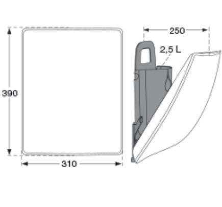 Pressalit vægspand og Spira Art sæde m/softclose og Quick Release Pressalit vægspand og Spira Art sæde m/softclose og Quick Release
