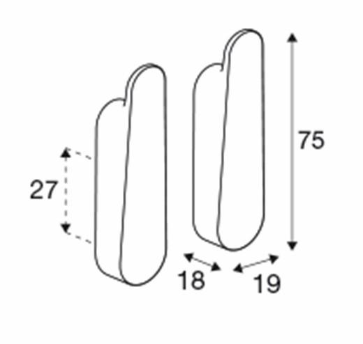Pressalit Style komplet pakke til badev&aelig;relset - Krom/mat sort