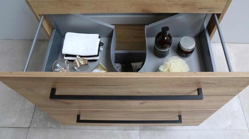 Sanibell Basicline møbelsæt 80 m/greb - Whiskey eg Sanibell Basicline møbelsæt 80 m/greb - Whiskey eg