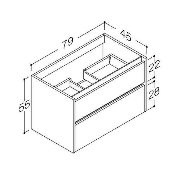 Str&oslash;mberg Lux 80 m&oslash;bels&aelig;t - Olive gr&oslash;n