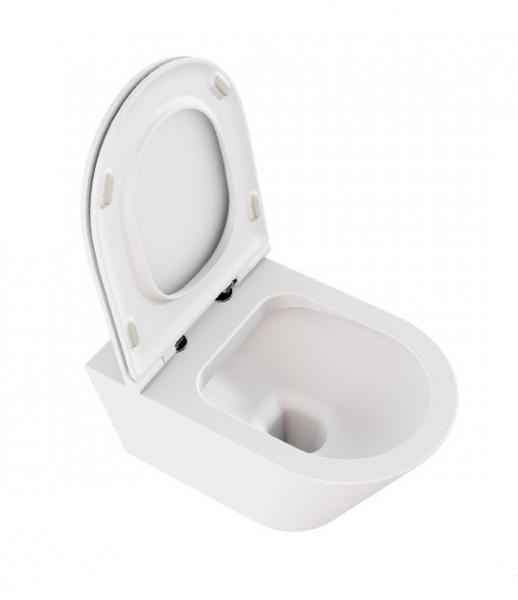 Lavabo Forma rimless væghængt toilet inkl. sæde og Vortex skyl Lavabo Forma rimless væghængt toilet inkl. sæde og Vortex skyl