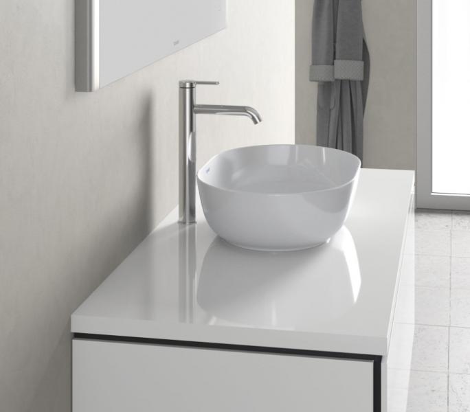 Duravit Luv 60 fritstående bowlevask - Uden hanehul - Wondergliss Duravit Luv 60 fritstående bowlevask - Uden hanehul - Wondergliss