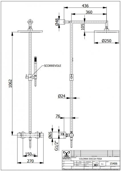 Cass&oslash;e komplet pakke til badev&aelig;relse - Gunmetal