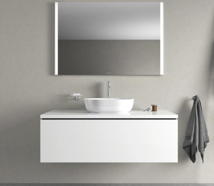 Duravit Luv 60 fritstående bowlevask - Uden hanehul - Wondergliss Duravit Luv 60 fritstående bowlevask - Uden hanehul - Wondergliss