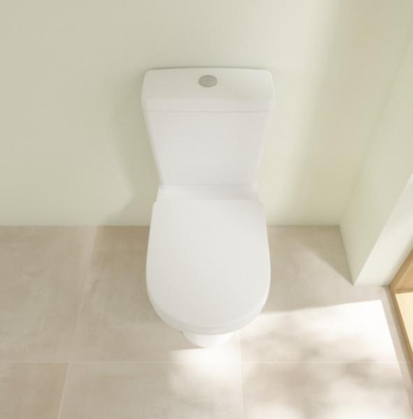 Villeroy & Boch O.Novo Rimless gulvst&aring;ende toilet