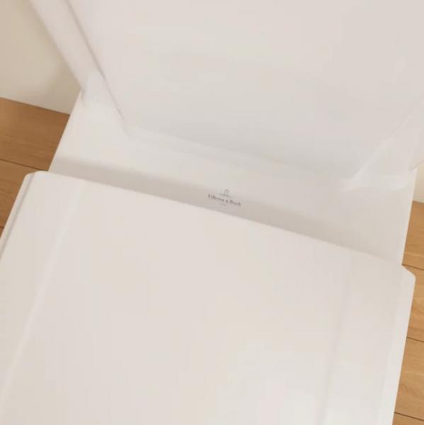 Villeroy & Boch Hommage gulvst&aring;ende toilet m/Ceramic+ u/cisterne - Hvid