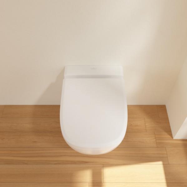 Villeroy & Boch Antheus Rimless v&aelig;gh&aelig;ngt toilet m/Ceramic+ - Hvid
